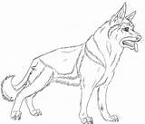 German Shepherd Coloring Pages Dog Baby Color Printable Print Kids Getdrawings Getcolorings Animals Lovely Awesome sketch template
