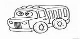 Truck Coloring Preschool Kindergarten sketch template
