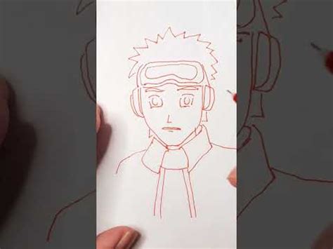 menggambar obito uchiha  gampang untum pemula youtube