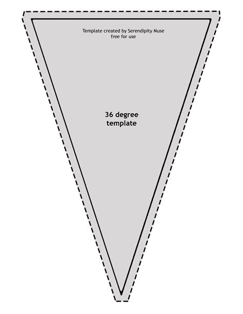 triangle template merrychristmaswishesinfo