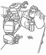 Bored Pages Coloring Getcolorings Wreck Ralph sketch template