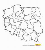 Polski Kolorowanka Mapa Kolorowanki Miastodzieci Dzieci Polska Mapy Miast Malowanki Druku sketch template