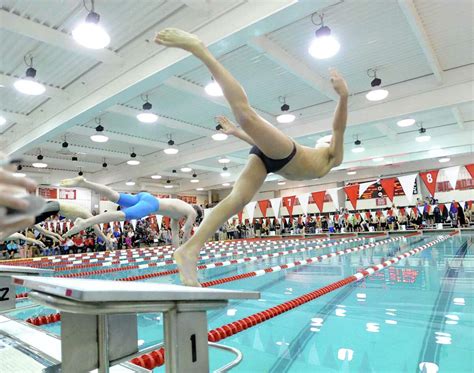 greenwich as usual reigns in fciac swimming