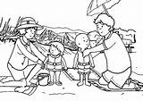 Caillou Coloring Beach Pages Wecoloringpage sketch template