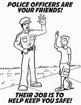 Coloring Police Books Popular Book sketch template