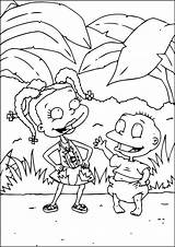 Coloring Pages Rugrats Nice Mcoloring Printable sketch template