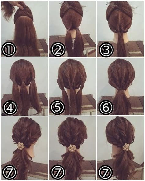 cute hairstyle tutorial for every day braided hairstyles hair short hair styles