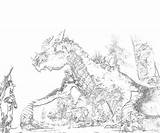 Coloring Skyrim Scrolls Elder Dragon Pages Meet Designlooter 667px 96kb Template sketch template