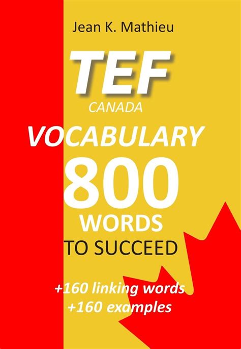 tef canada vocabulary  words  succeed  set french