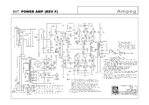 ampeg svt power amp rev  sch service manual  schematics eeprom repair info