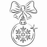 Ornament Christmas Surfnetkids Coloring sketch template