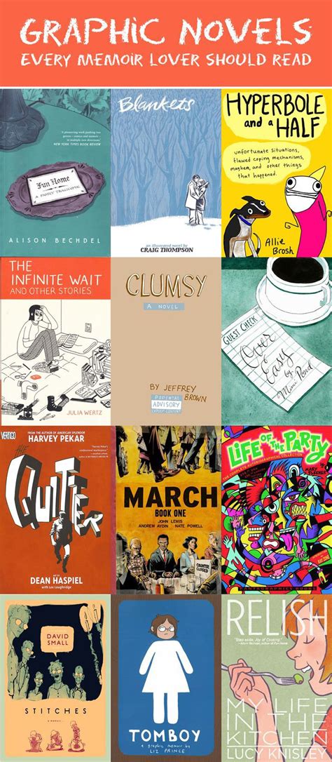 13 graphic novels every memoir lover should read
