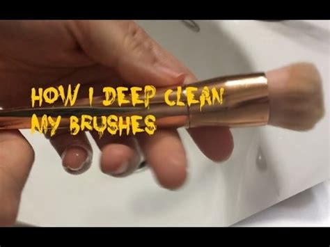 clean  brushes youtube