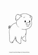 Piglet Colouring Pig Pages Pigs Cute Animals Animal Farm Become Member Log Activityvillage Village Activity Explore sketch template