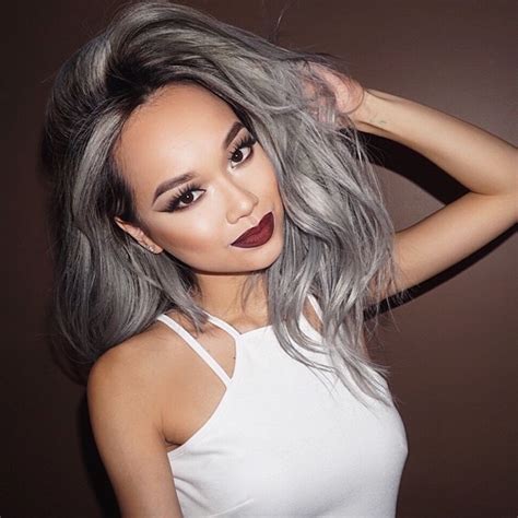 Gray Ombre Hair Trend Turns Locks In Silver Ombre Delight