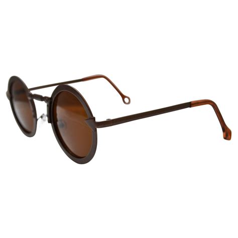 industrial steampunk sunglasses brown frames and lenses