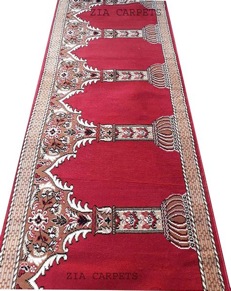 buy janamaz prayer mat  home rolls  masjid mosque gallery runner carpet