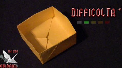 Visualizza altre idee su fai da te, . ORIGAMI ITA Scatola Semplice || Origami Utili/Per Bambini (E Non Solo