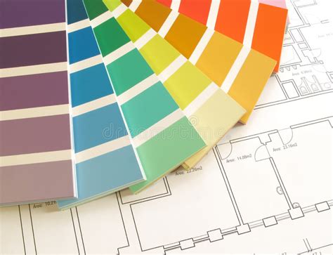 color guide stock image image  color architecture