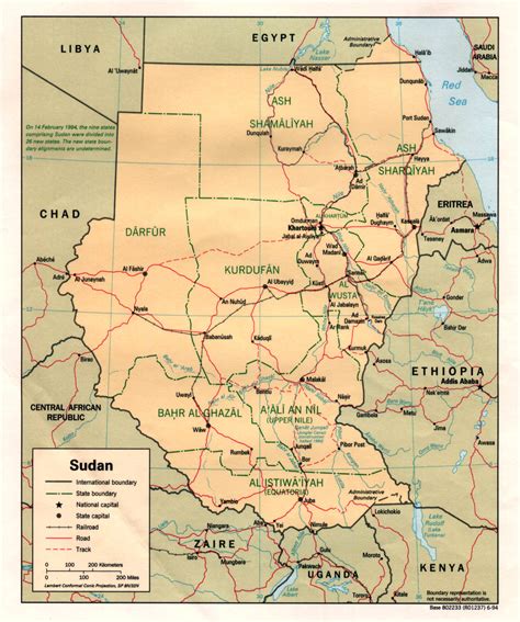 sudan map pictures  information