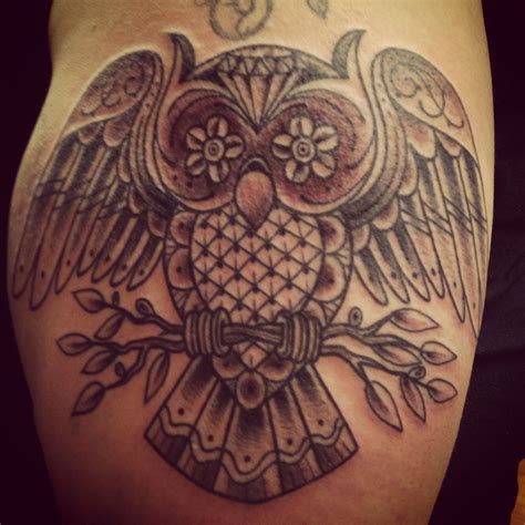 day   dead owl tattoo tattoos owl tattoo owl
