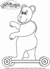 Teletubbies Coloring Pages Bear Search Scooter Again Bar Case Looking Don Print Use Find sketch template
