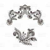 Damask Drawing Getdrawings sketch template