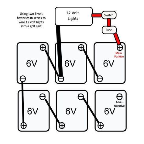 volt battery wiring diagram