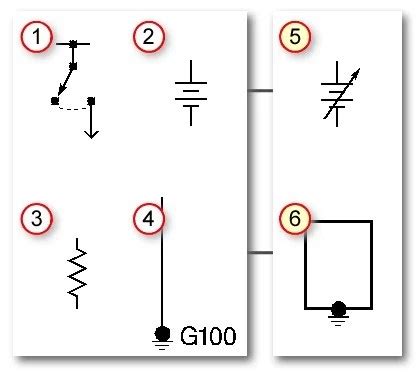 basic automotive wiring diagram symbols