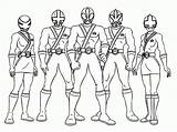 Coloring Power Rangers Fury Jungle Pages Popular sketch template