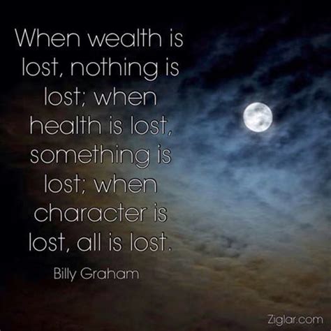 wealth  lost   lost  health  lost   lost  character
