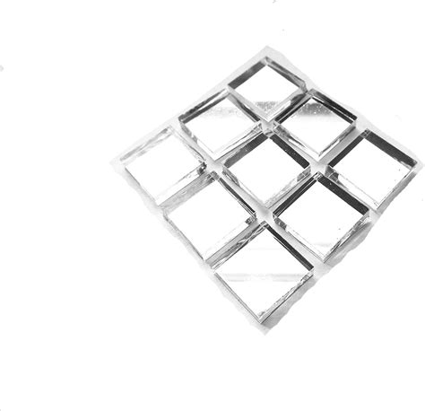 Arts Crafts And Sewing 2 Inch Glass Craft Small Square Mirrors Bulk 100