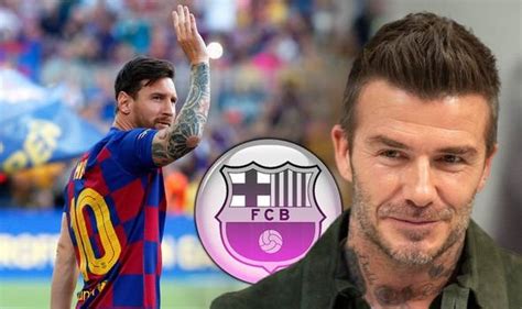 barcelona star lionel messi receives contract offer as david beckham