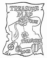 Coloring Pirate Pages Treasure Map Kids Pirates Sheets Cartoon Geography Printable Color Print Chest Activity Az Sheet Preschool Maps Colouring sketch template