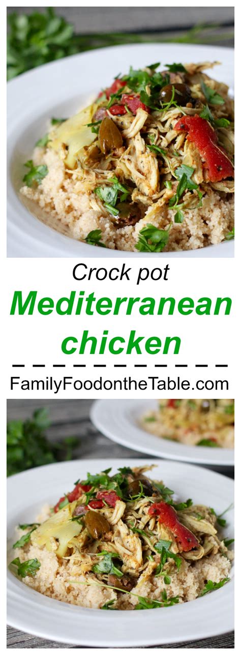 crock pot mediterranean chicken an easy throw it all in slow cooker