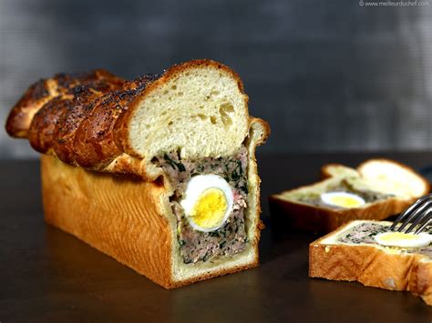 Brioche Easter Pâté Pork And Egg Pie Our Recipe With Photos