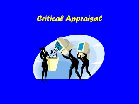 critical appraisal powerpoint    id