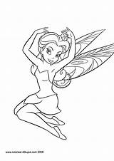 Coloring Fairy Pages Disney Water Rosetta Fairies Tinkerbell Color Print Printable Kids Tinker Bell Drawings Sheets Faries Adult Comments sketch template