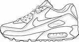 Nike Air Max Coloring Shoes 90 Pages Sneakers Jordan Force Drawing Shoe Baby Printable Dessin Chaussure Coloringsky Booties Color Getcolorings sketch template