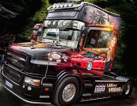 scania t cab las vegas by mick flynn in 2020 show trucks big trucks