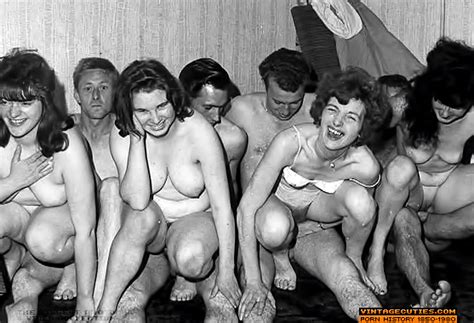 Vintage Groups Of Naked Hairy Women