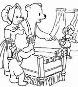 Goldilocks Goldie Locks Puppet Sendak Maurice Pigs Paintingvalley sketch template