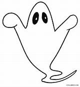 Ghost Coloring Pages Kids Face Halloween Printable Cool2bkids Ghosts Template Simple Cute Cartoon Printables Clipartmag Clipart Easy sketch template
