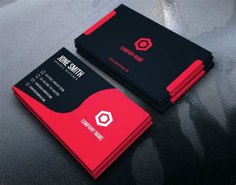 design business card template behance
