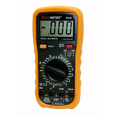 peakmeter  digital multimeter high voltage meter tester current resistance tester