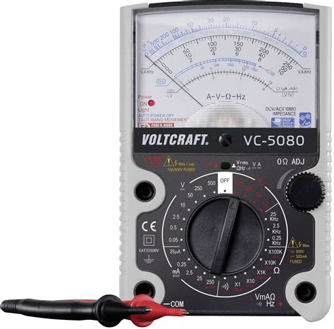 voltcraft vc  handheld multimeter analogue cat iii   conradcom