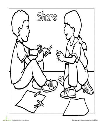 sharing worksheets  preschoolers preschool worksheets preschool