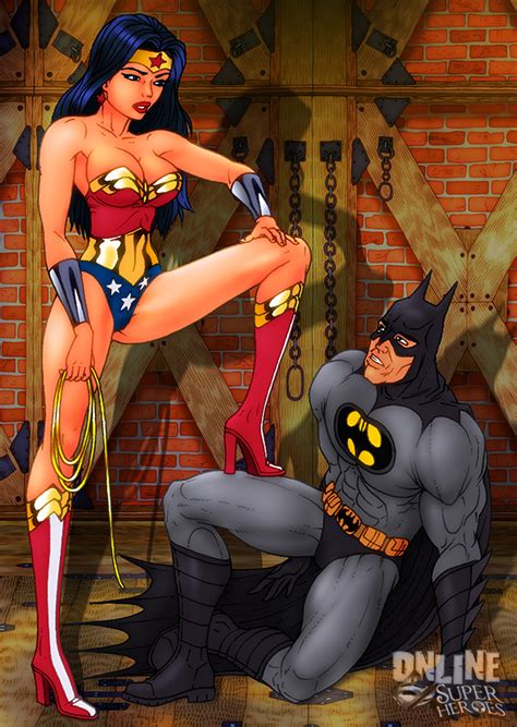 Wonder Woman Femdom Batman Wonder Woman And Batman Sex
