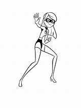 Coloring Incredibles Pages Violet Disney Parr Sheets Superhero Family Printables Popular Comments sketch template