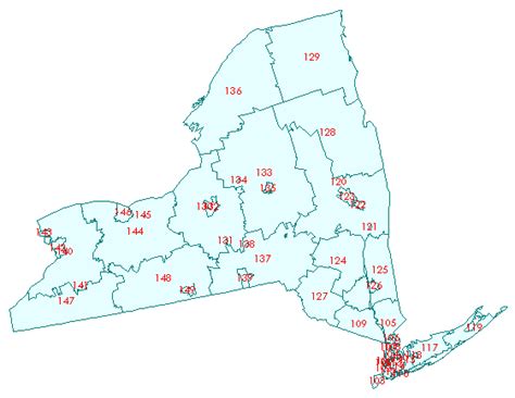 New York State Zip Codes List